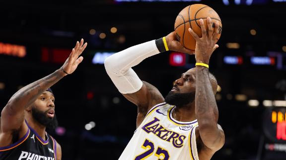 Dramática remontada de Lakers sobre Suns Dramática remontada de Lakers sobre Suns