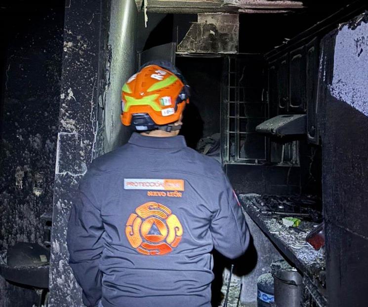 Moviliza a cuerpos de auxilio incendio en Pesquer&iacute;a