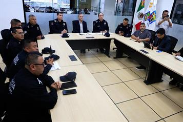 Tienen en Guadalupe reuni&oacute;n con agencias de seguridad de EU