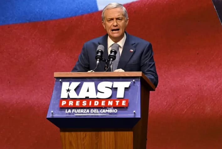 Kast es el nuevo presidente electo de Chile