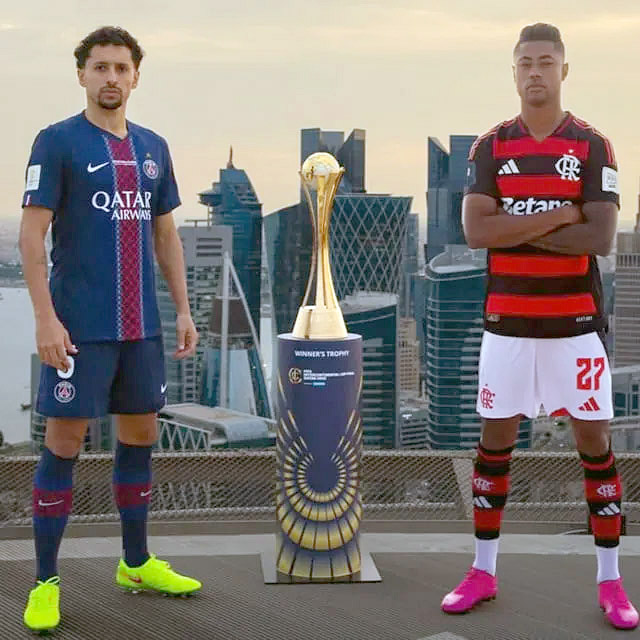 Flamengo y PSG disputan la Intercontinental Flamengo y PSG disputan la Intercontinental