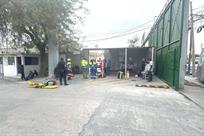 Choca urbano, hay 17 lesionados