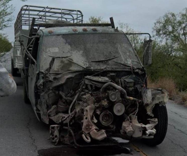 Causa movilización estallido de mina terrestre en Doctor Coss Causa movilización estallido de mina terrestre en Doctor Coss