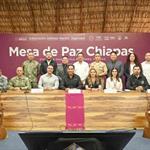 Se re&uacute;ne Harfuch con gobernador de Chiapas