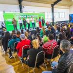 Apoyan a escuelas con el programa "Todos Podemos"