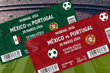 Decepciona venta de entradas para el M&eacute;xico-Portugal