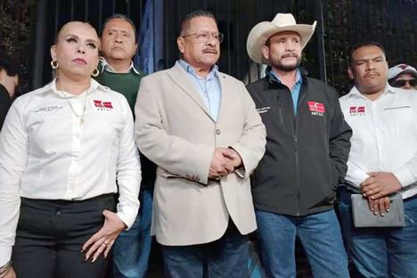 "Tenemos ya un programa, como un botón de pánico" "Tenemos ya un programa, como un botón de pánico"