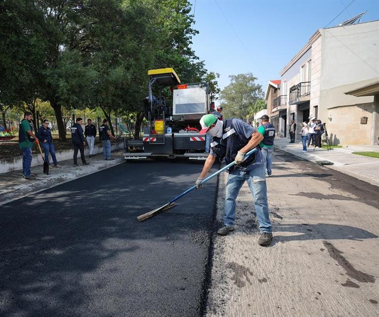 Rehabilitan 118 vialidades en el municipio de  San Pedro