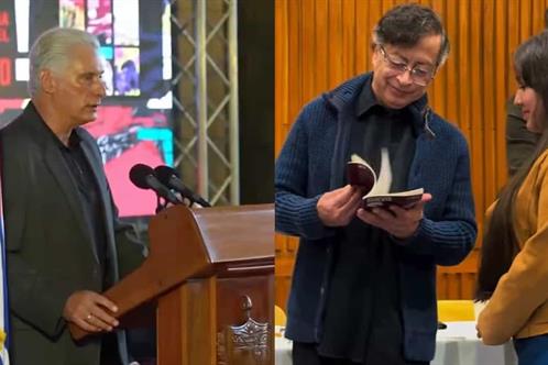 Mandatarios encabezan la entrega de 25 para el 25