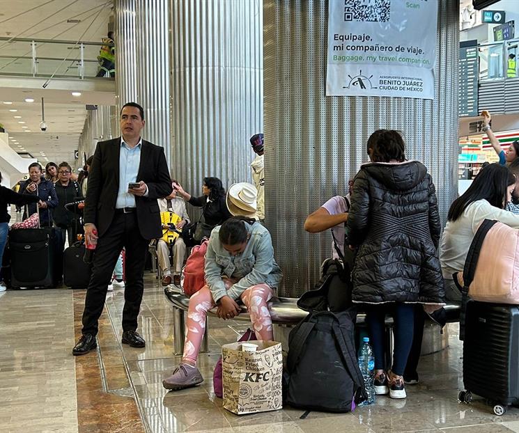 El AICM refuerza apoyo a pasajeros por vacaciones de invierno