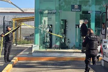 Investigan robo de cajero aut&oacute;matico del banco Bienestar