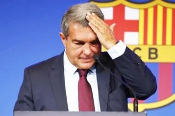 Se engalla Laporta con Florentino