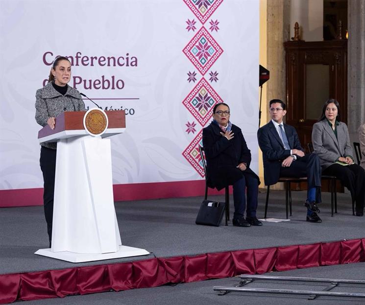 Sheinbaum rechaza discurso antimigrante de Trump Sheinbaum rechaza discurso antimigrante de Trump