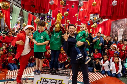 Llega la magia de la Navidad a los integrantes del DIF Capullos