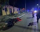 Motociclista resulta lesionado en choque