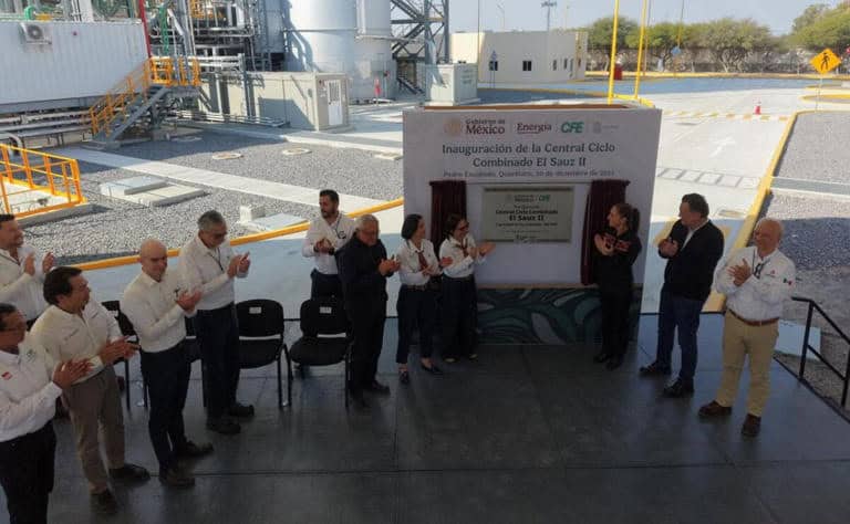 Inaugura Sheinbaum nueva central el&eacute;ctrica en Quer&eacute;taro