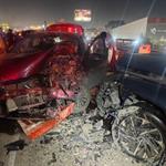 Ocho lesionados tras choque frontal en San Nicol&aacute;s