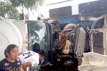 Impacta tr&aacute;iler con el Tren Interoce&aacute;nico