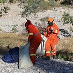 Realizan nueva jornada de limpieza en el r&iacute;o Santa Catarina