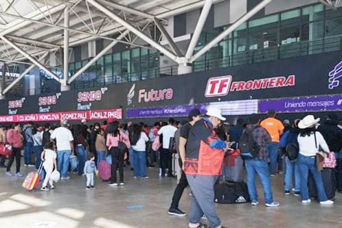 Luce hasta el tope Central de Autobuses