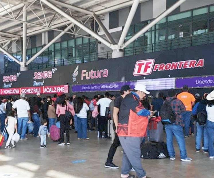 Luce hasta el tope Central de Autobuses
