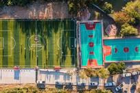 Inauguran en Santiago una cancha de futbol 7