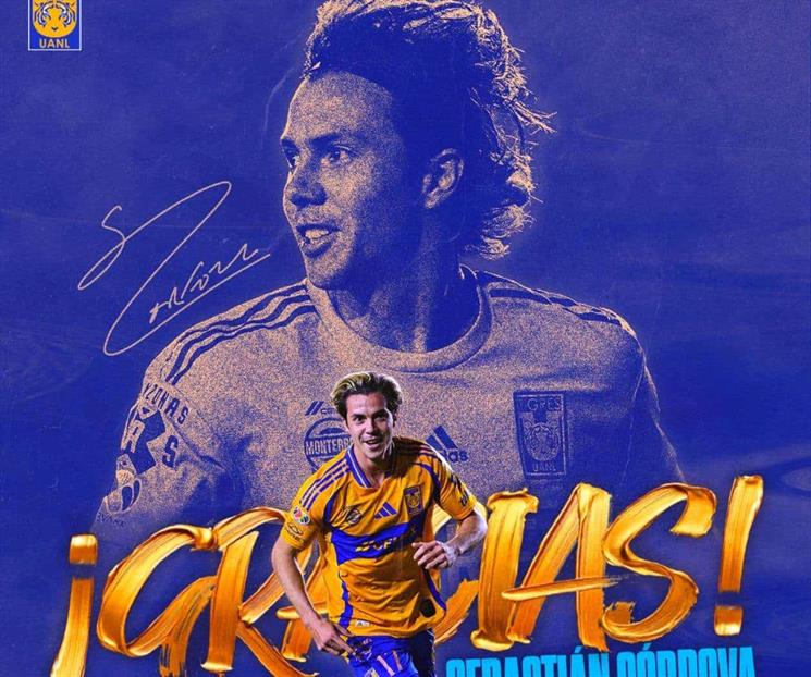 Confirma Tigres salida de Sebasti&aacute;n C&oacute;rdova 