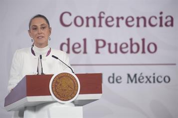 Sheinbaum defiende entrega de agua a EU
