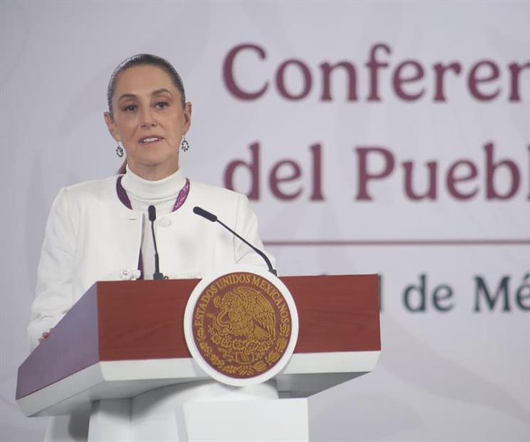 Sheinbaum defiende entrega de agua a EU