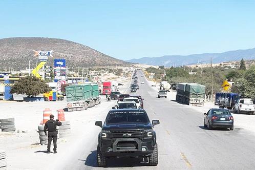 Refuerzan vigilancia en carreteras de Nuevo Le&oacute;n