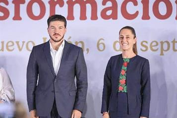 Informa Claudia que gobernadores aprobaron enviar agua a EU