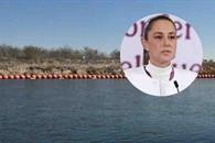 Defiende Claudia entrega de agua a EU