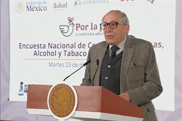 Presenta Encuesta Nacional de Consumo de Drogas, Alcohol y Tabaco