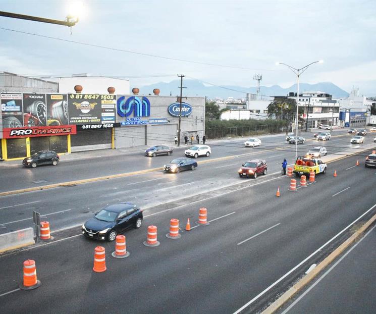 Suspenden contraflujos en Monterrey