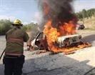 Se incendia veh&iacute;culo en Allende