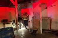 Arde vivienda en la Sierra Ventana