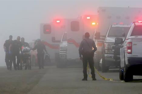 Confirman seis muertos en accidente aéreo en Texas Confirman seis muertos en accidente aéreo en Texas