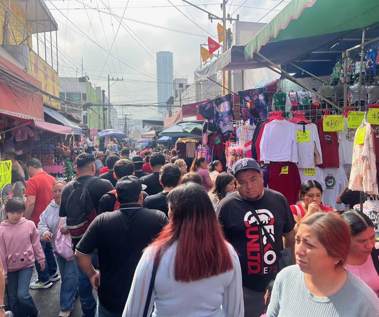 Colapsa centro de Monterrey