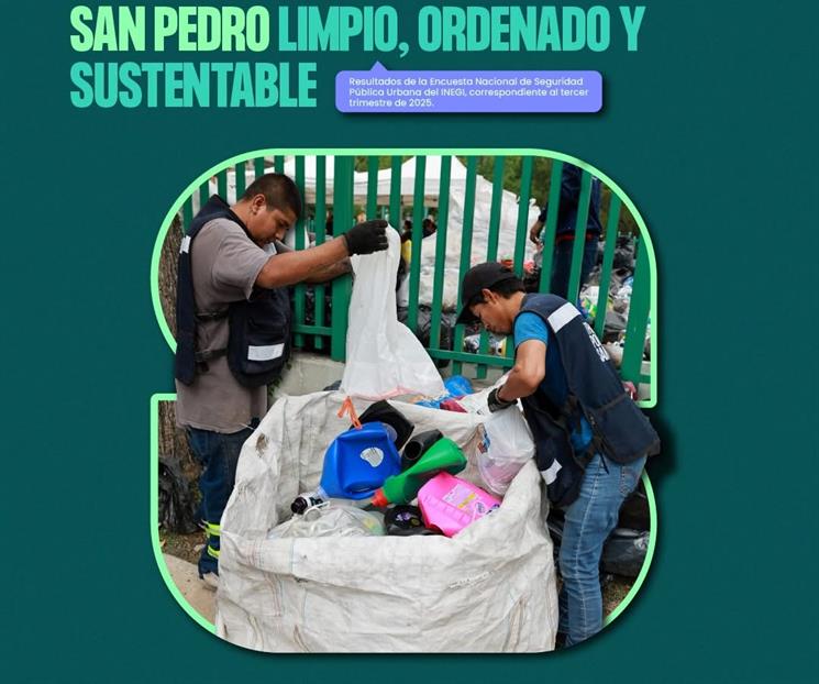 Es San Pedro primer lugar nacional en limpia de residuos