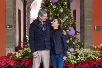 Sheinbaum desea feliz Navidad a mexicanos