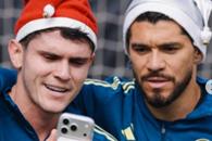 Así festejaron la Navidad los equipos y deportistas Así festejaron la Navidad los equipos y deportistas