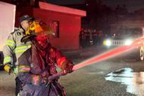 Arde casa en Escobedo