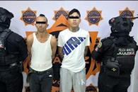 Aprehenden a dos con droga