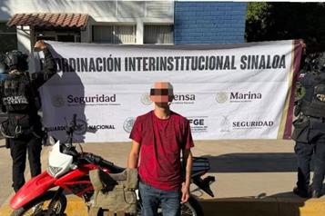 Realizan operativo en Villa Ju&aacute;rez, Navolato; detienen a 2 hombres