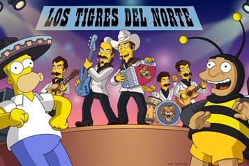 Los Tigres del Norte cruzan al mundo amarillo de Los Simpson