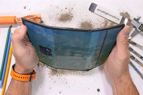 El Galaxy Z TriFold se rompe en una prueba de resistencia