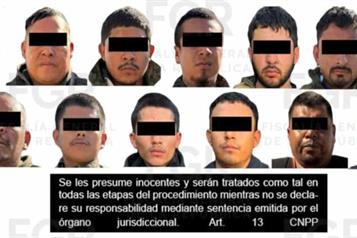 Vinculan a proceso a 17 detenidos en Montemorelos con armas
