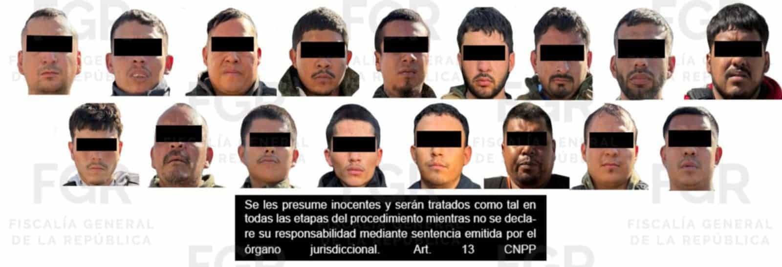 Vinculan a proceso a 17 detenidos en Montemorelos con armas