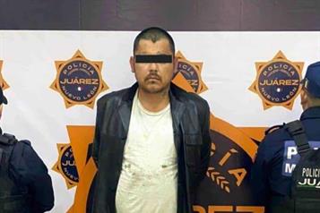 Conduce auto robado, lo persiguen y detienen