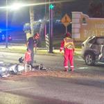 Termina persecuci&oacute;n policial en choque y deja dos heridos